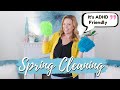 My SIMPLE Spring Cleaning Routine ADHD Fast Friendly