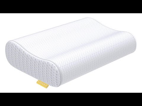 UTTU Sandwich Pillow, Adjustable Memory Foam Pillow, Bamboo Pillow for Sleeping