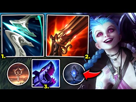 JINX TOP BUT I HAVE MEGA-HUGE ATTACK RANGE (HILARIOUS) - S12 JINX TOP GAMEPLAY! (League of Legends)