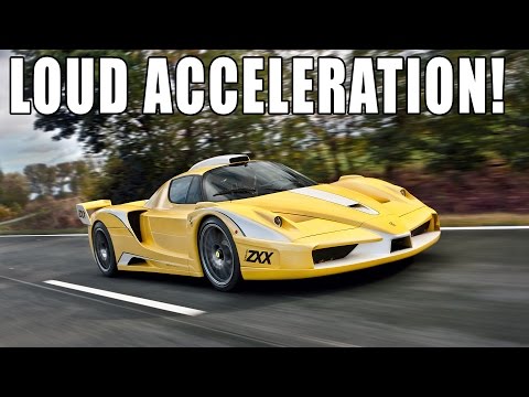 Ferrari Enzo ZXX Edo Competition - extrem LOUD accelerations!!!