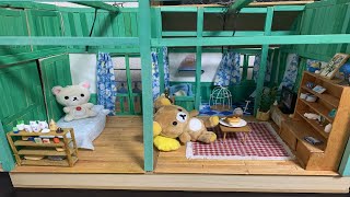 リラックマとカオルさん ジオラマ Miniature of Rilakkuma