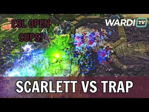 Scarlett vs Trap - ESL Open Cup Korea! (ZvP)