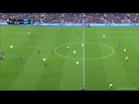 Liga 2009/2010 Jornada 8  Fc Barcelona - Zaragoza 6-1