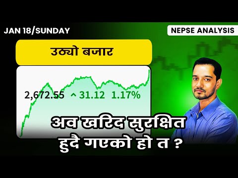 January 18 | Nepse Daily Market Update | Stock Market Analysis by Ram Hari Nepal