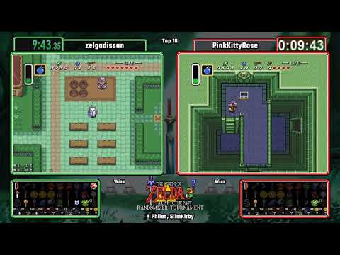 zelgadissan vs PinkKittyRose. Top [16] Game [1] ALTTPR Tournament Spring 2018