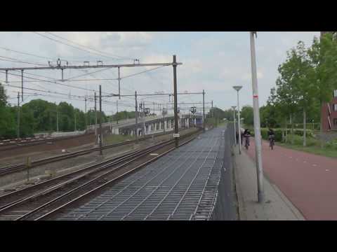 Protos treinstel komt Amersfoort binnen uit Ede-Wageningen