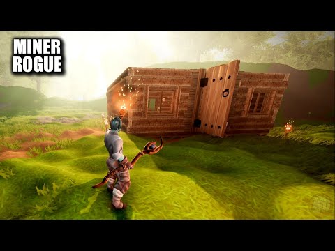 Fully Destructible Voxel Open-World Survival | Miner Rogue Gameplay | First Look