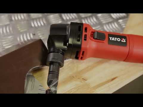 Електричні ножиці для бляхи YATO, 230 В, 600 В, лист T=1.2-2.5 мм