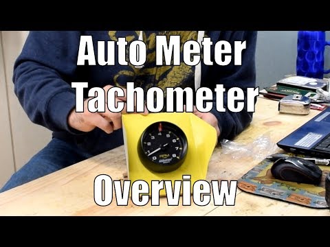 Auto Meter 2300 Auto Gage Tachometer overview