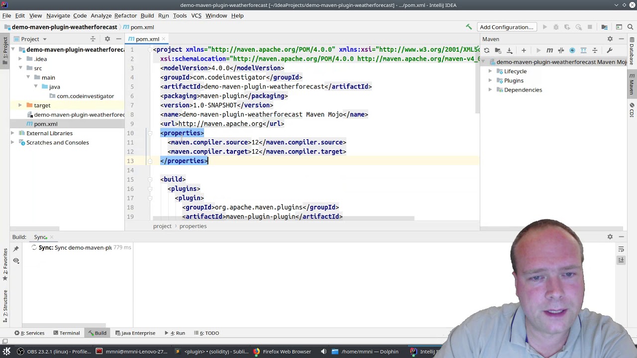 Maven Custom Plugin and a Plugin Consumer