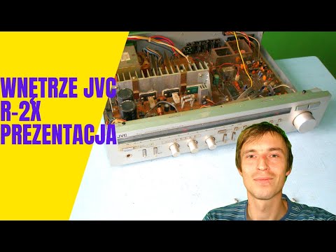 JAK WYGLĄDA WNĘTRZE AMPLITUNERA WYPRODUKOWANEGO W JAPONI? JVC R-2X ZOBACZ FILM