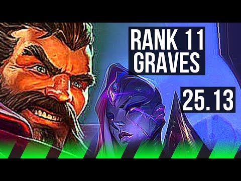 GRAVES vs BEL'VETH (JGL) | 19/1/7, Legendary, Rank 11 Graves | NA Challenger | 25.13