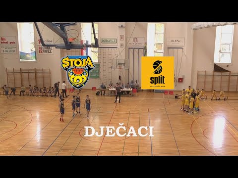 Prvenstvo RH za DJEČAKE (U13) KK Stoja Vs KK Split