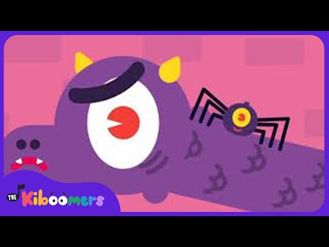 There's A Spider On The Floor | Song for Kids | The Kiboomers