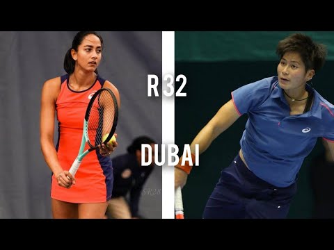 Karman Kaur Thandi (India) VS Peangtarn Plipuech (Thailand) | W100 Dubai Open 2022 | Round of 32
