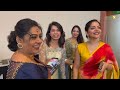 Malayalam Actress at Appa Haja Daughter Wedding | Ahaana Krishna Sisters | Ahaana Krishna
