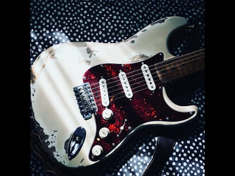 Relaxing slow blues F#m backing track 75 BPM (with rhythm guitar)