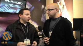 Video thumbnail for M-Audio ProKeys 61 And M-Audio ProKeys 88: MIDI Controller, Keyboard, And Interface All In One At Wi by gearwire