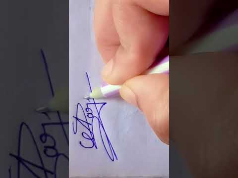 Aarini name signature #shorts #signature #handwriting #mamonisnewlife #calligraphyhandwriting #sign