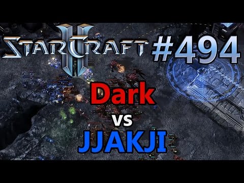Dark (Z) vs JJAKJI (T) |  Starcraft 2: Replay-Cast #494