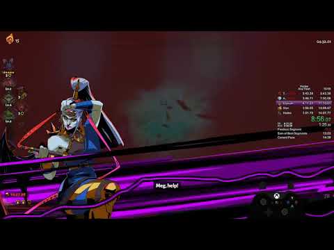 Hades - Any Heat Speedrun with Guan Yu Spear in 8:11 IGT / 15:31 RTA