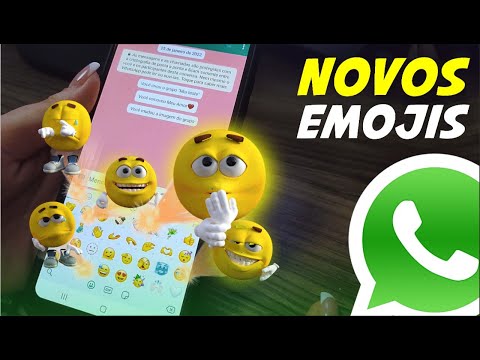 [INCRÍVEL] Novos emojis do whatsapp JUNHO DE 2022