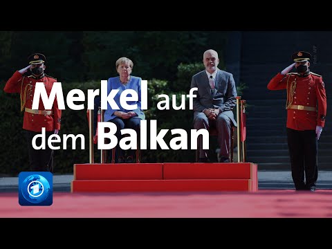 Bundeskanzlerin Merkel besucht Westbalkanstaaten