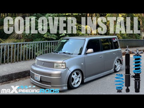 How to install 04-06 Scion xb coilovers 