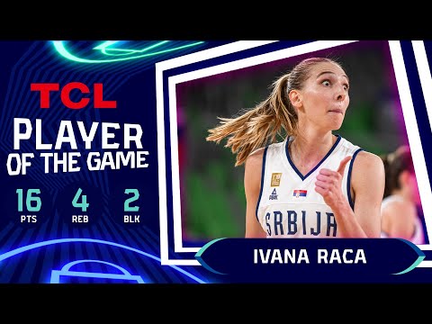 Ivana Raca (16 PTS) | TCL Player Of The Game | Serbia vs Slovakia | FIBA #EuroBasketWomen 2023