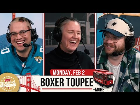 Boxer's Toupee Falls Off Mid-Fight - Barstool Rundown - February 2nd, 2026
