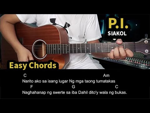 P.I. - Siakol | Guitar Tutorial | Guitar Chords