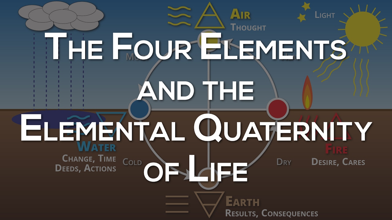 The Four Elements and the Elemental Quaternity of Life - YouTube