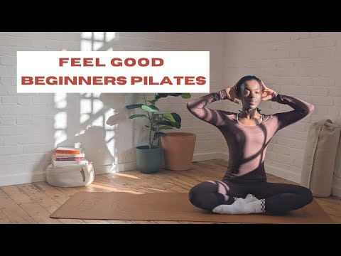 20MIN BEGINNERS PILATES WORKOUT | FEEL-GOOD PILATES