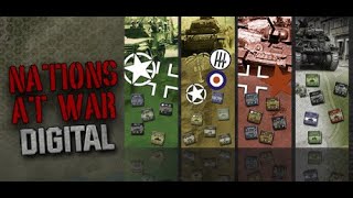 NATIONS AT WAR DIGITAL By LNL  Quick Overview and Tutorial Scenario