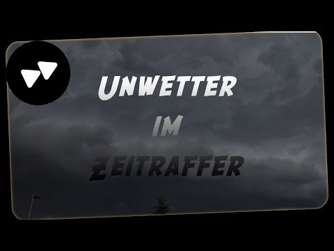 Ein Unwetter im Zeitraffer bei Schwerin I 20 07 2019 I Jamera Kanal