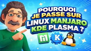 Linux, pourquoi je passe sur Manjaro KDE ? en test ...