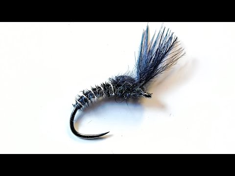 Black  Midge Emerger Dry Fly#flytying #flyfishing #dryfly #EMERGER #fliesforsale #midge #shotaflies 