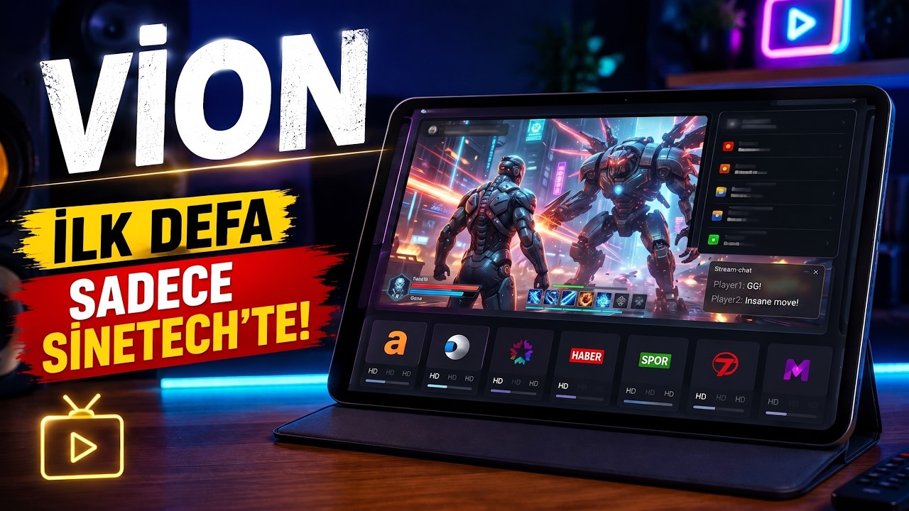 Google Play'e Gelmeden Önce | İlk Defa ve Sadece Sinetech'te | Vion Kalpleri Fethedecek ✊
