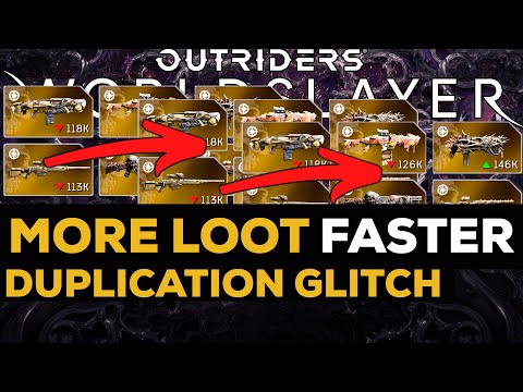 Outriders Worldslayer LEGENDARY DUPLICATION LOOT EXPLOIT GLITCH   Epic Loot Duplicate