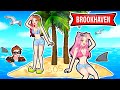 Bella & FRIENDS Are STUCK on a DESERTED ISLAND in Brookhaven!