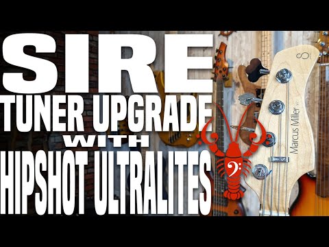 Sire Tuning Machine Upgrade! 1/2" Hipshot Ultralites in our V7 Vintage! - LowEndLobster Fresh Look