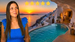 We Tried A 5 Star Luxury CAVE Hotel In Santorini – It’s Even Better Than We Expe