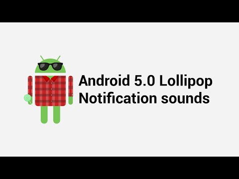 Android Kitkat & Lollipop notification sounds