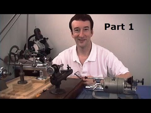 Don't buy a Jeweler's Lathe! Watch this first. PART 1. Clockmaker Watchmaker Lathe Basics
