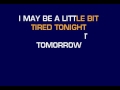 [karaoke] CB20651 09   Osborne Brothers, The   I'll Be Alright Tomorrow