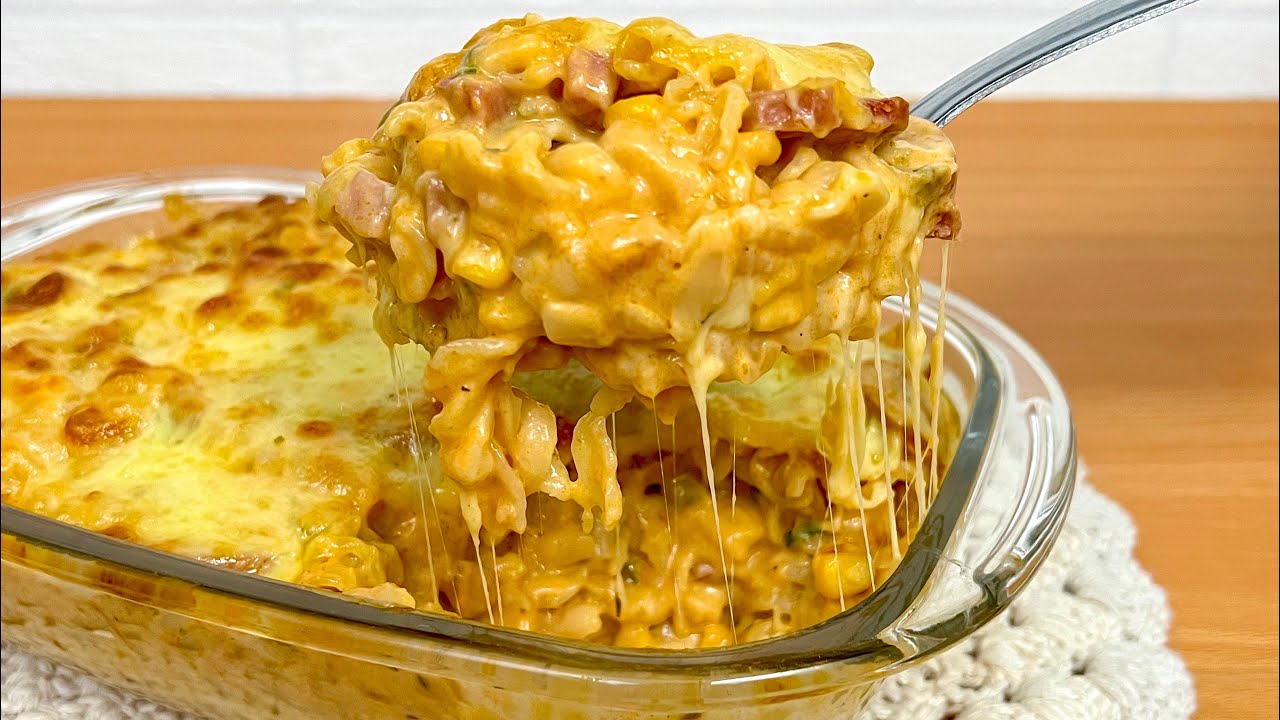 EM UMA SÓ PANELA E EM POUCOS MINUTOS FIZ ESSE DELICIOSO MACARRÃO CREMOSO Gabriel Freitas