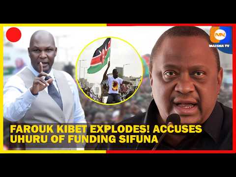 "We'll block your accounts!" Farouk Kibet accuses Uhuru of funding Sifuna's Linda Mwananchi Rallies