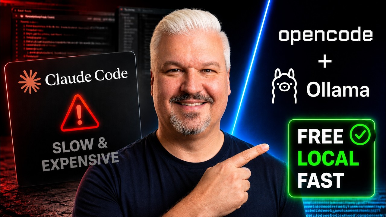 OpenCode + Ollama: I Replaced Claude Code With This (Full Setup)
