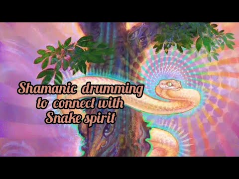 Connect with Snake Spirit • Tantric Shamanic drumming • Awaken Your Kundalini 🐍