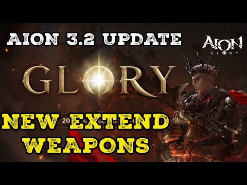 New Extend Weapons In 3.2 AION Classic ( AION GLORY 3.2 )